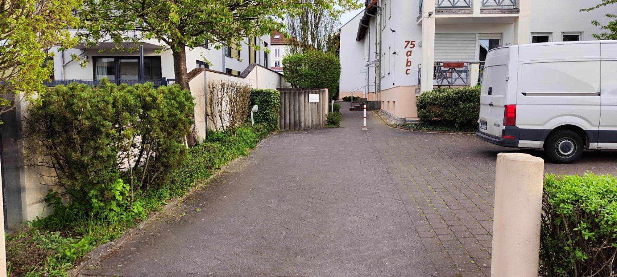 2 Zimmer Wohnung, Kueche, Bad, Balkon, Netflix Alzey Exteriör bild